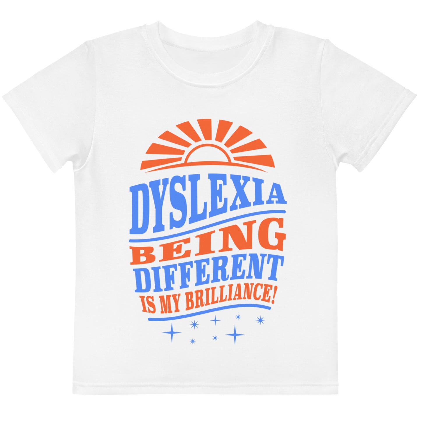 Dyslexia Kids crew neck t-shirt