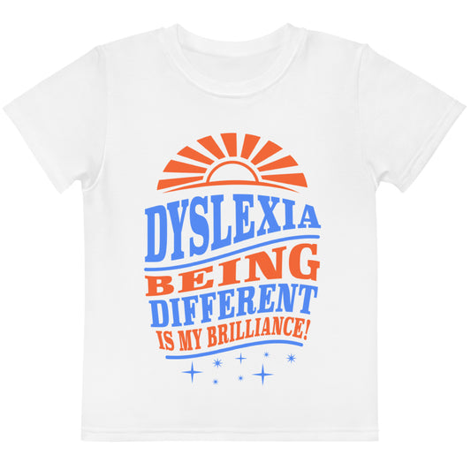 Dyslexia Kids crew neck t-shirt