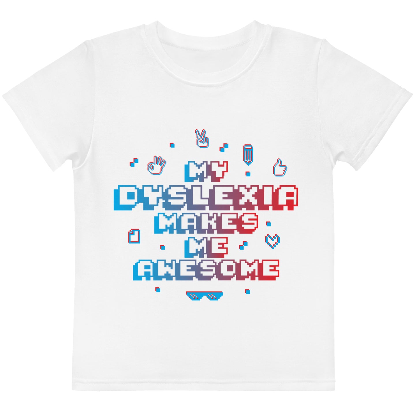 Dyslexia Kids crew neck t-shirt