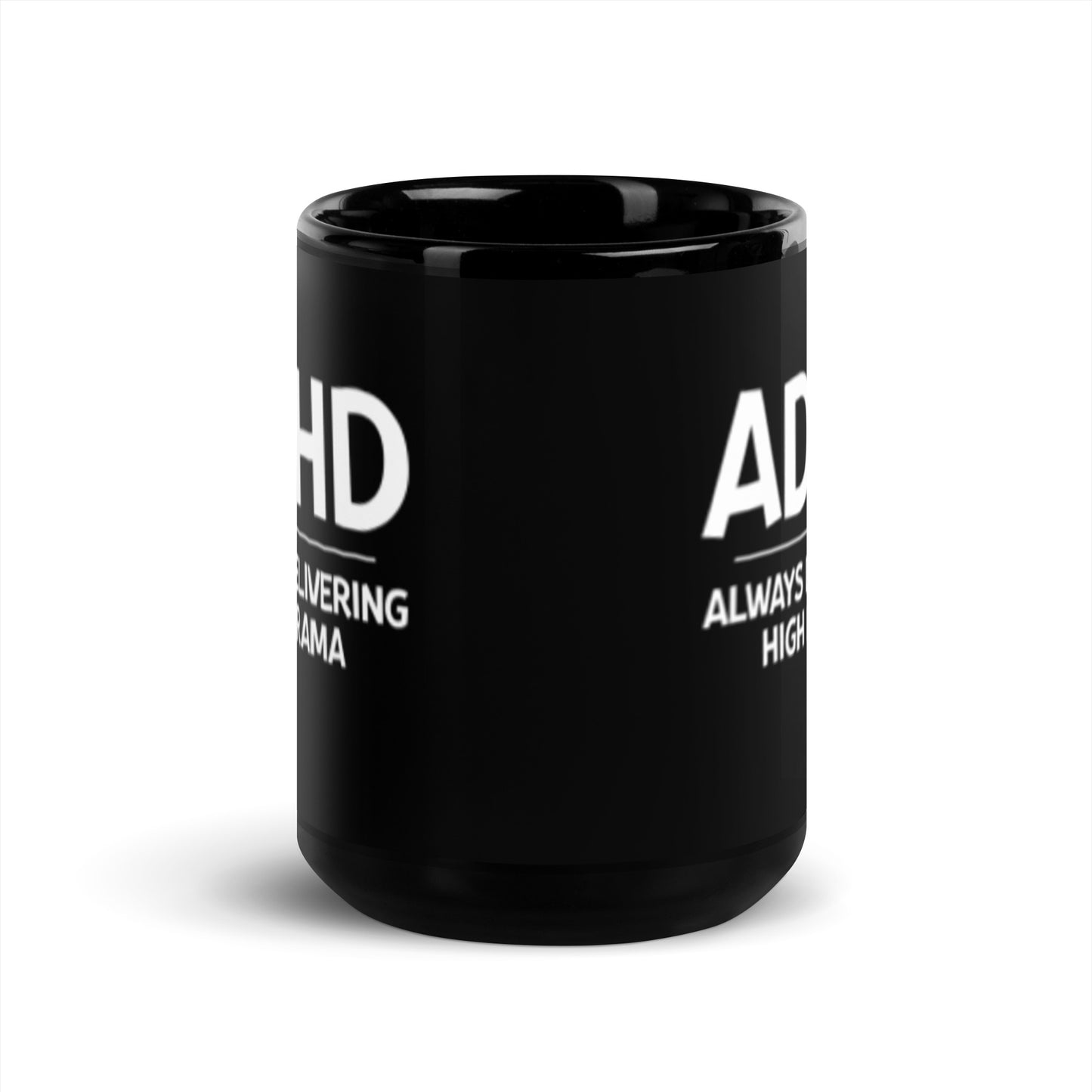 Black Glossy Mug