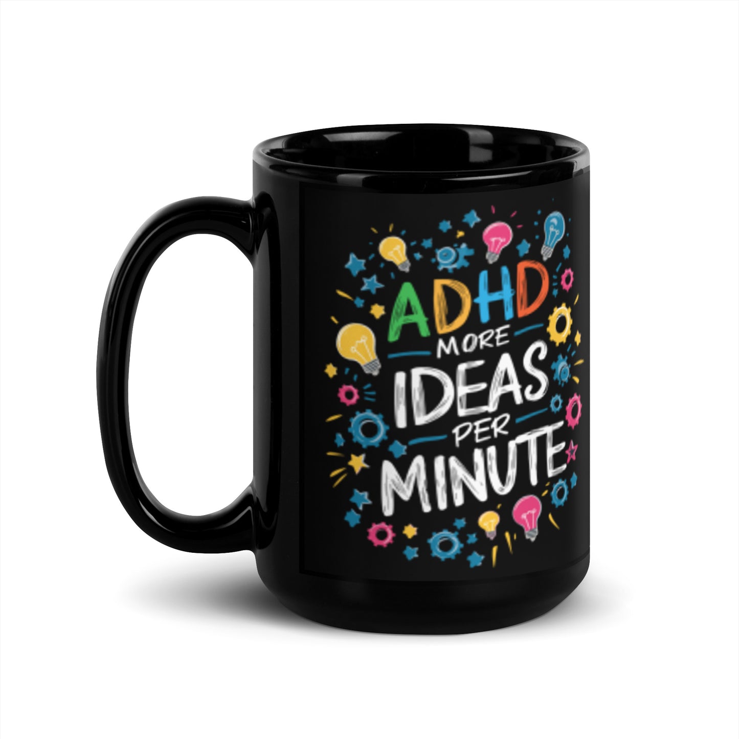 Mug: ADHD More ideas per minute