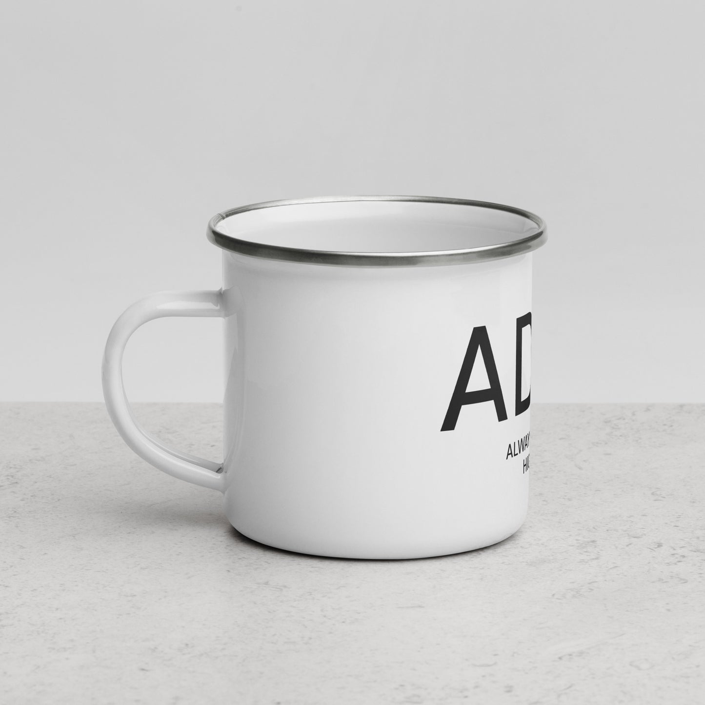 ADHD Enamel Mug 12 oz