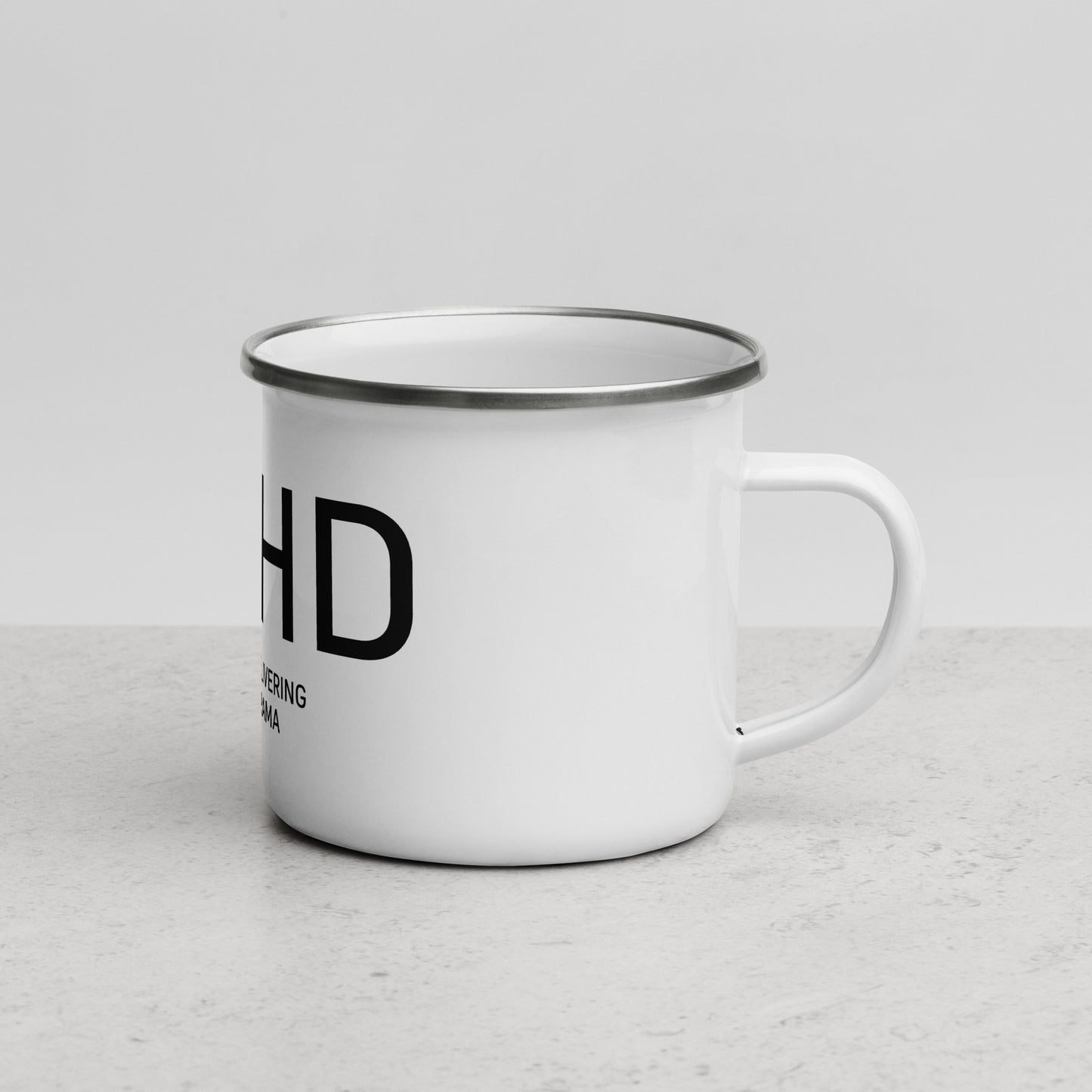 ADHD Enamel Mug 12 oz