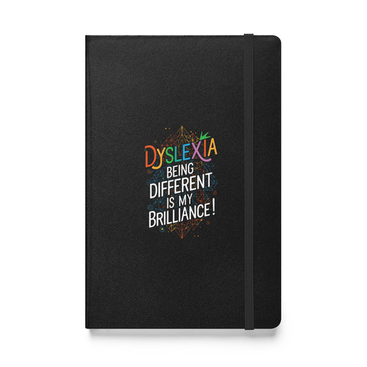 Dyslexia Hardcover bound notebook