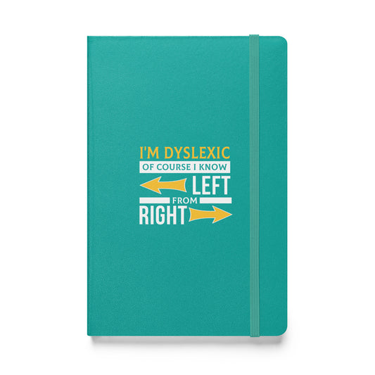 Dyslexia Hardcover bound notebook