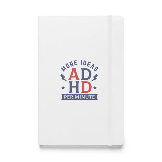 ADHD Hardcover bound notebook