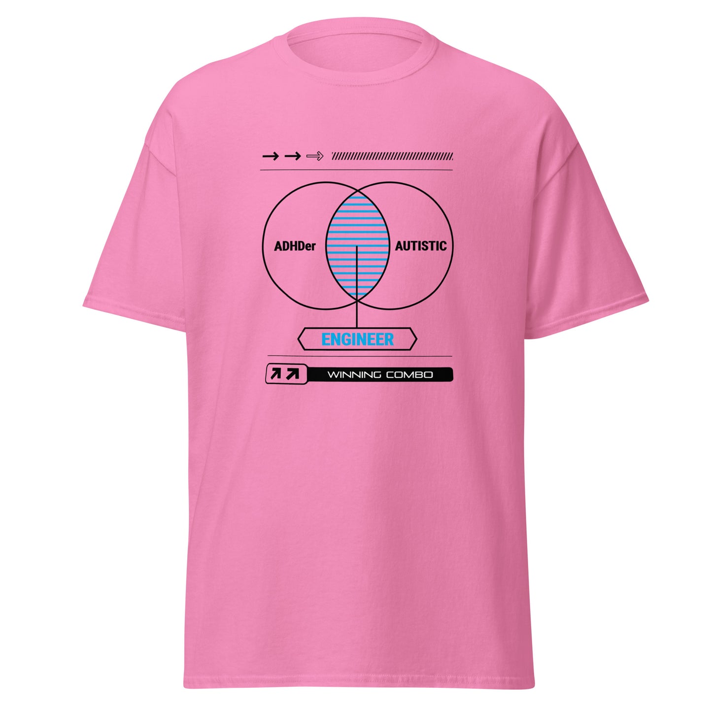 T-shirt ADHD + Autistic