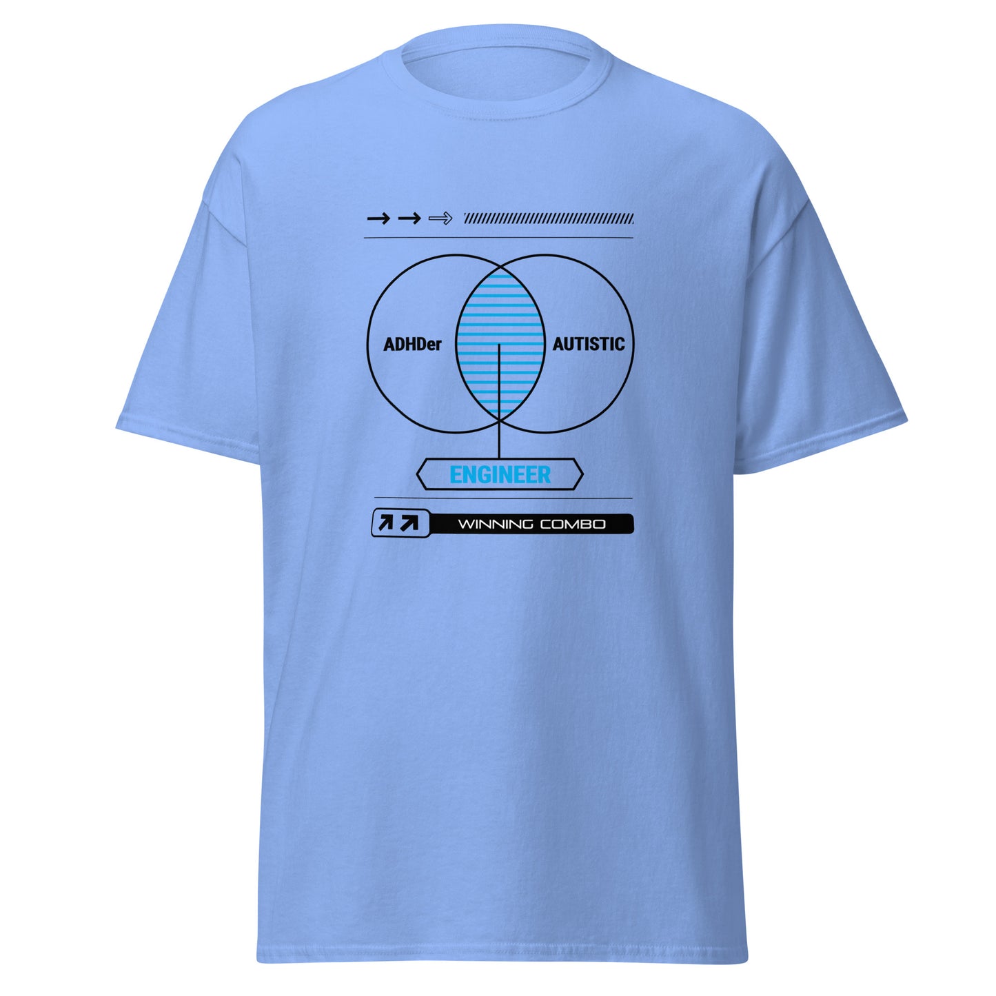 T-shirt ADHD + Autistic