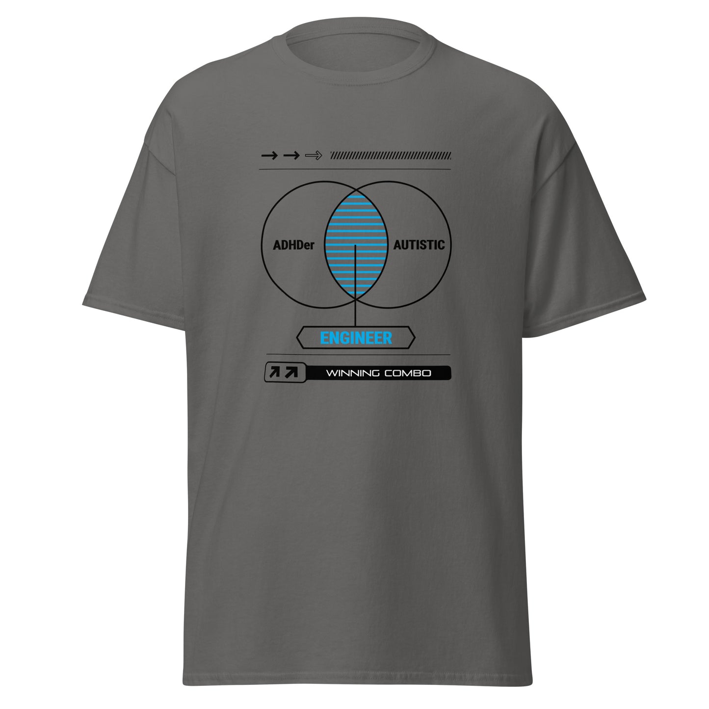 T-shirt ADHD + Autistic