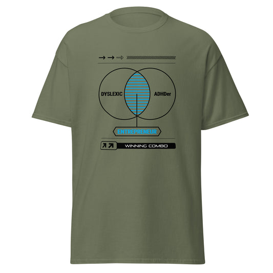 Dyslexia and ADHD Tshirt