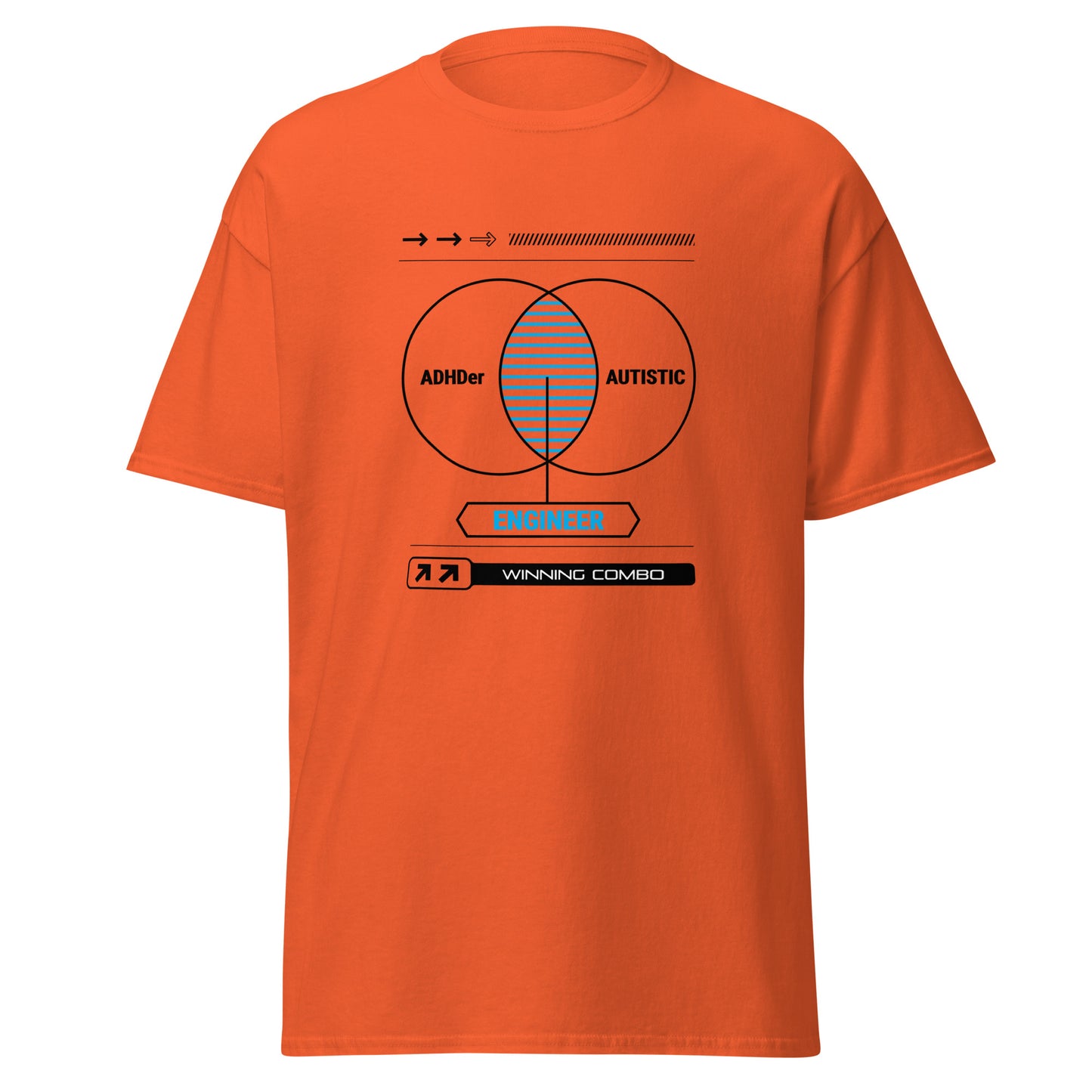 T-shirt ADHD + Autistic