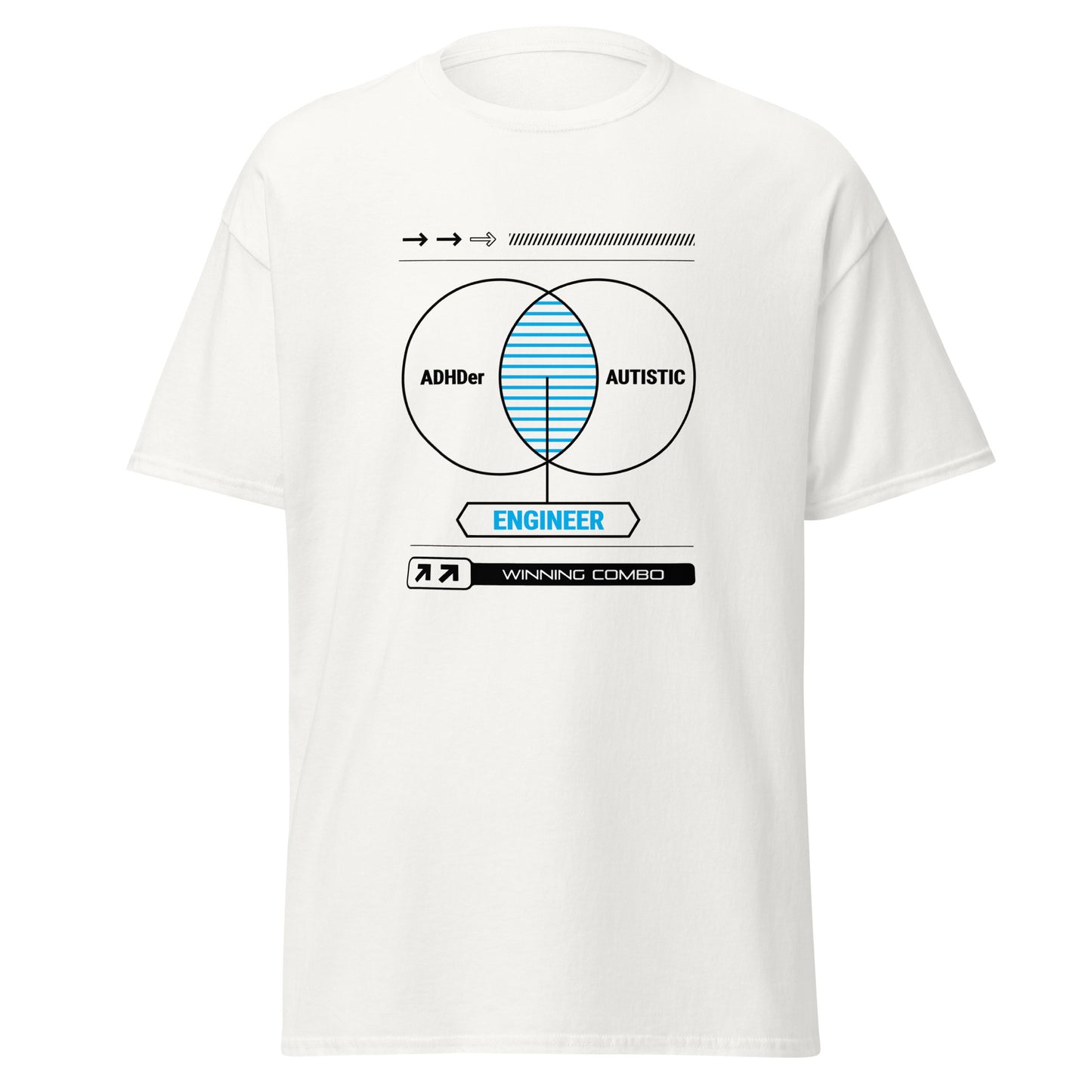 T-shirt ADHD + Autistic