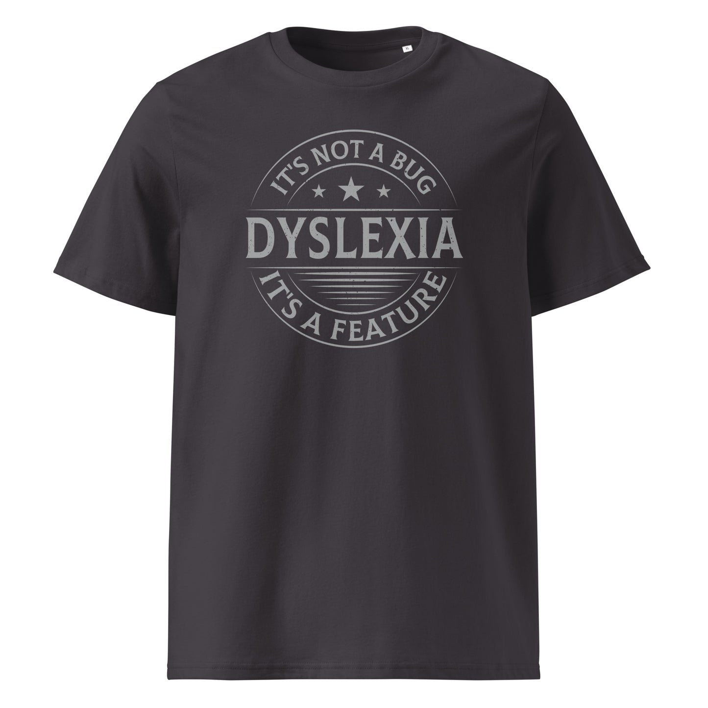 Dyslexia t-shirt bug vs feature