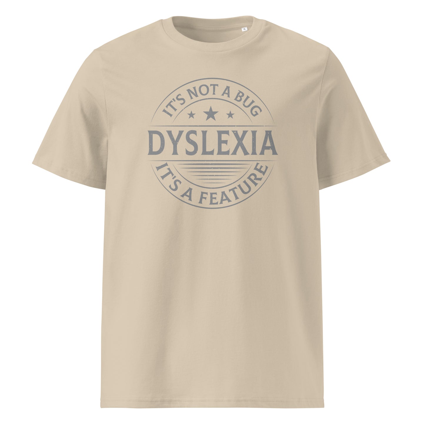 Dyslexia t-shirt bug vs feature