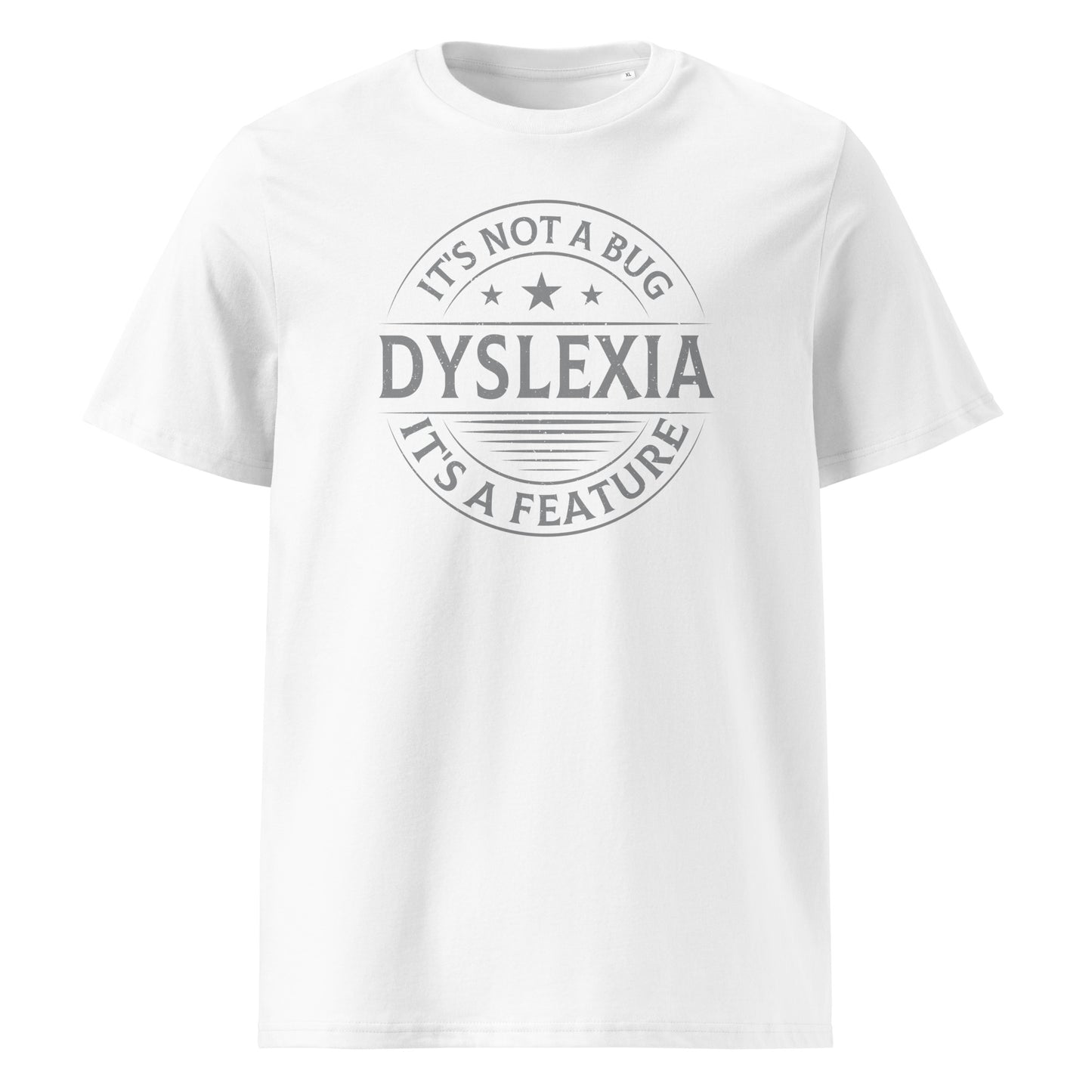 Dyslexia t-shirt bug vs feature