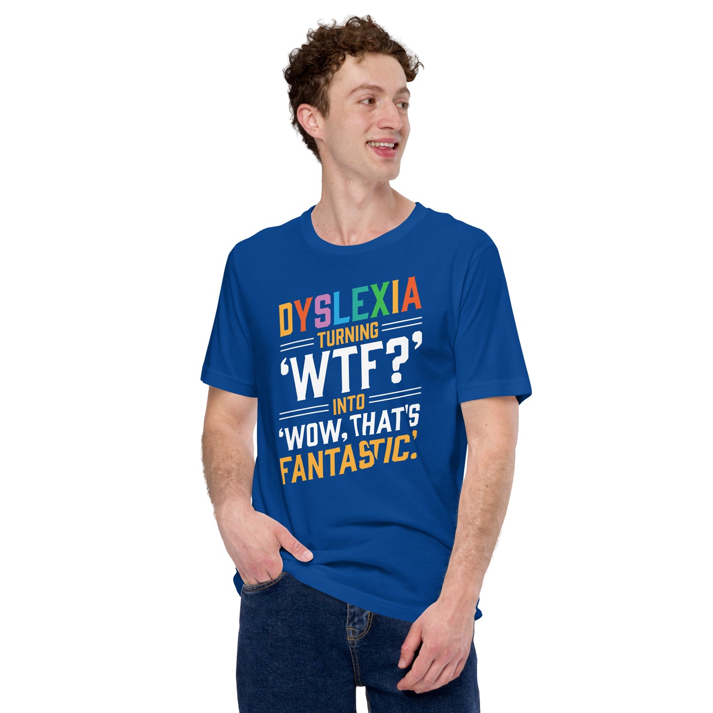 Dyslexia: Turning 'WTF? T-shirt