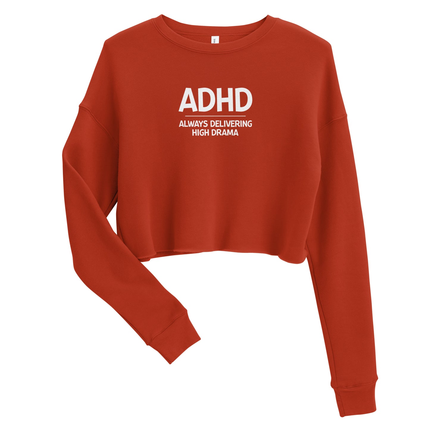 ADHD Crop Sweatshirt