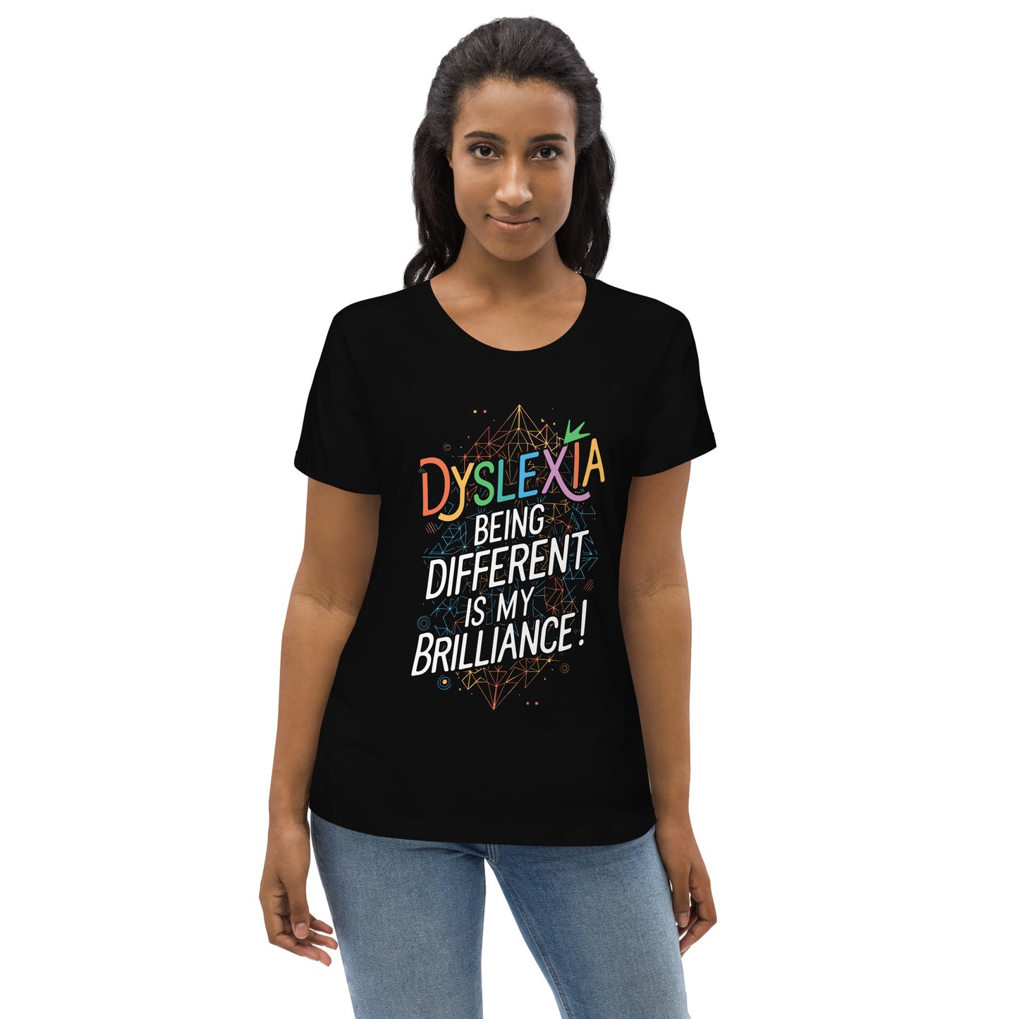 Dyslexia -Women's fitted eco tee