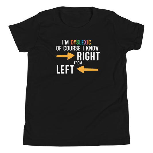 Dyslexia Youth Short Sleeve T-Shirt