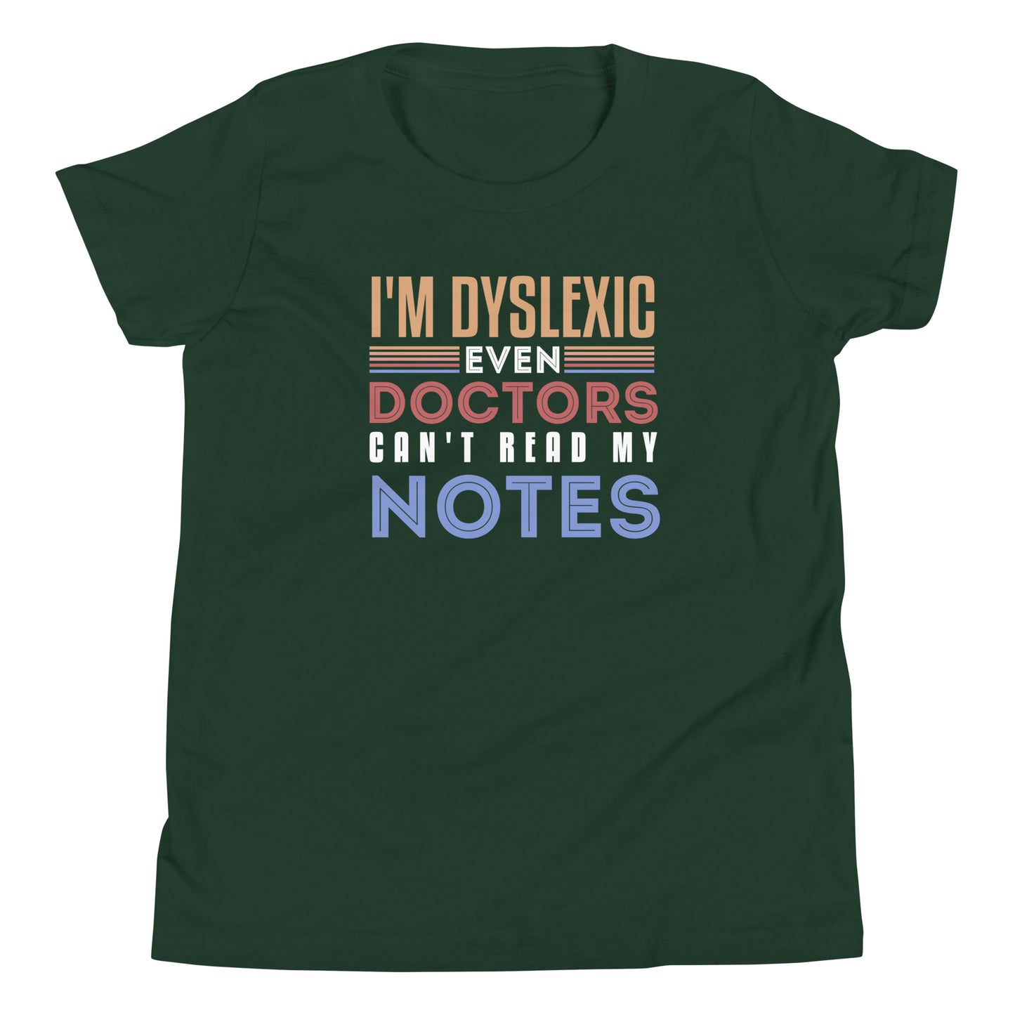 Dyslexia Youth Short Sleeve T-Shirt