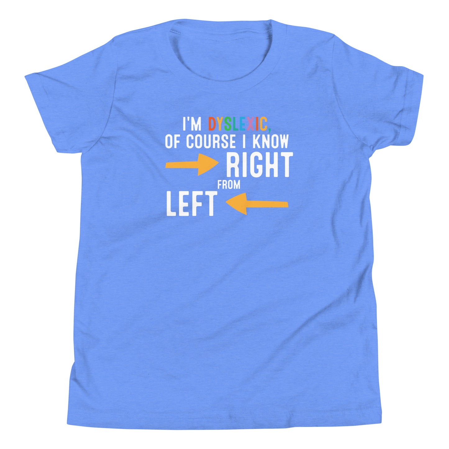 Dyslexia Youth Short Sleeve T-Shirt