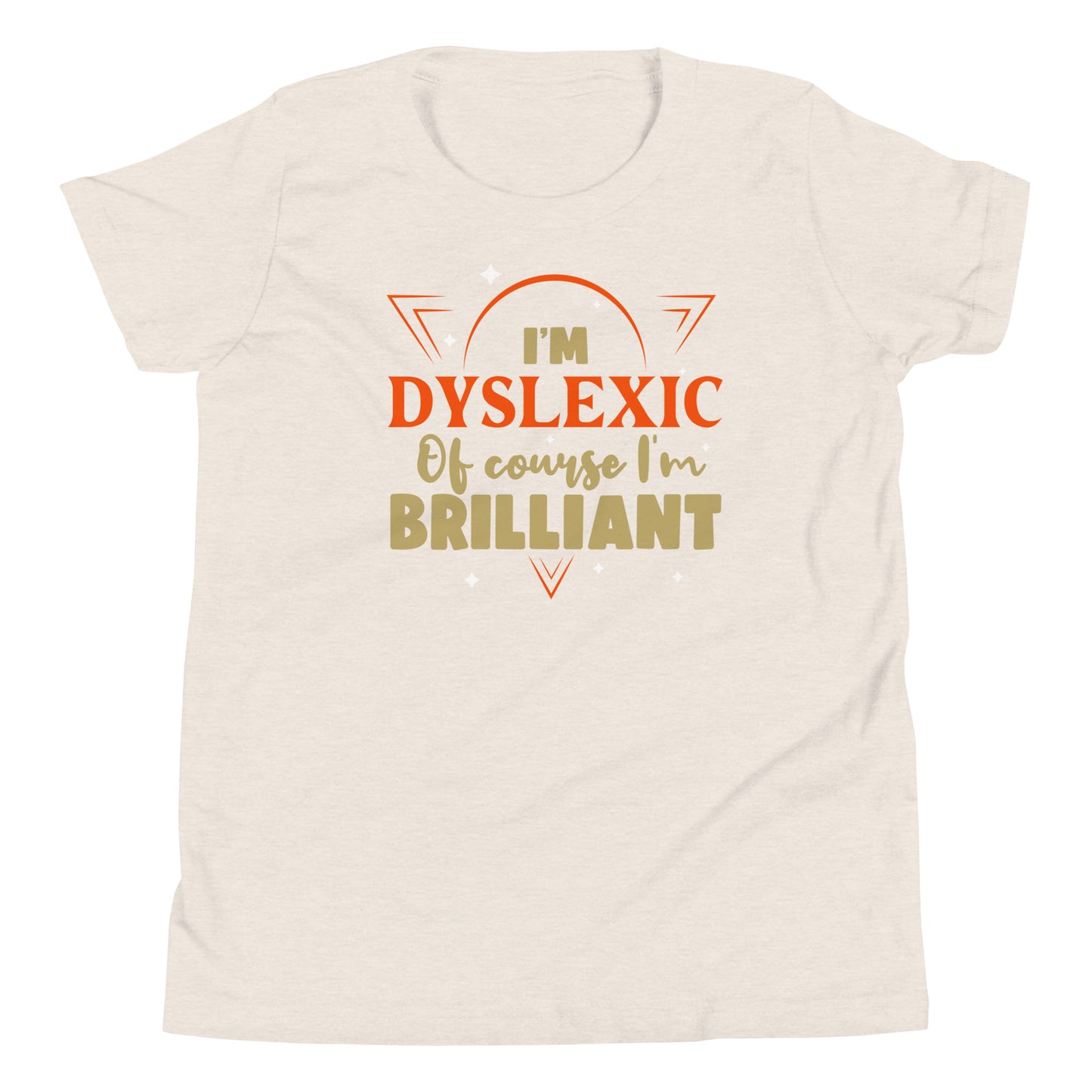 Dyslexia Youth Short Sleeve T-Shirt