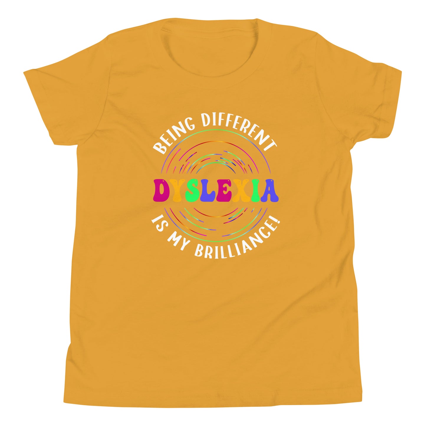 Dyslexia Youth Short Sleeve T-Shirt